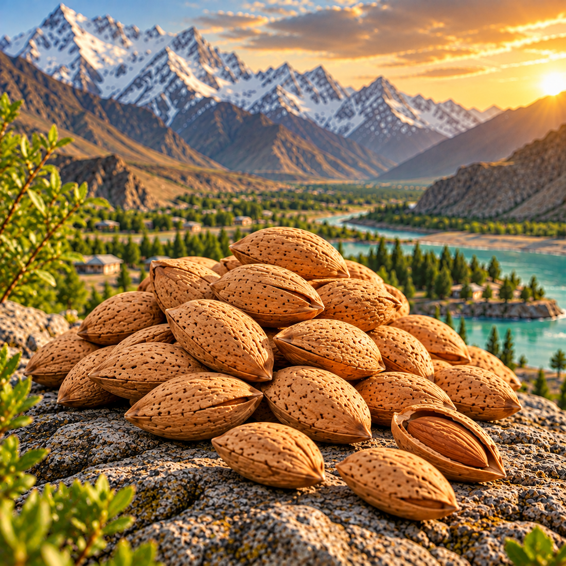Premium Almonds in Shell from Gilgit-Baltistan